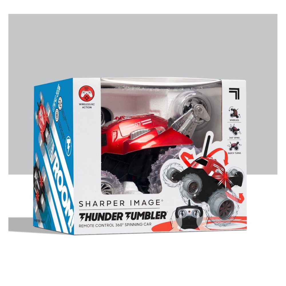 Sharper Image Thunder Tumbler Spinning Car